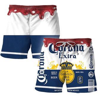 Corona Extra Special Style Swim Trunks | Newhawaiianshirts AU