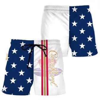 Crown Royal American Flag Swim Trunks | Newhawaiianshirts