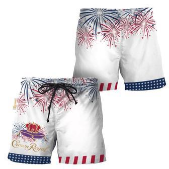 Crown Royal American Independence Day Swim Trunks | Newhawaiianshirts AU