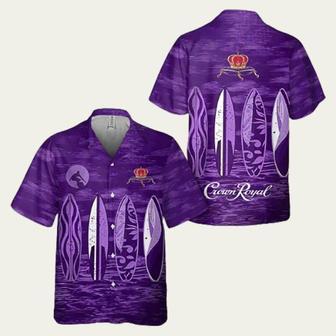 Crown Royal Canadian Whisky Hawaiian Shirt | Newhawaiianshirts CA