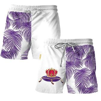 Crown Royal Tropical Fern Swim Trunks | Newhawaiianshirts AU