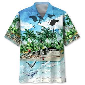 Cruise Ocean Hawaiian Shirt Summer Gifts | Newhawaiianshirts UK