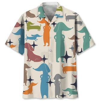 Dachshund Colorful Hawaiian Shirt Summer Gifts | Newhawaiianshirts UK