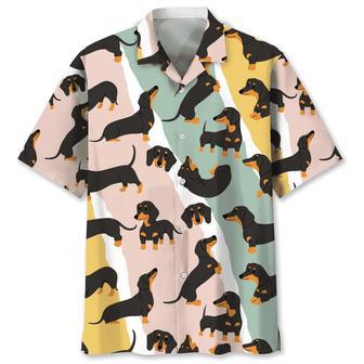 Dachshund Hawaii Funny Hawaiian Shirt Summer Gifts | Newhawaiianshirts AU