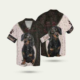 Dachshund Tropical Hawaiian Shirt | Newhawaiianshirts