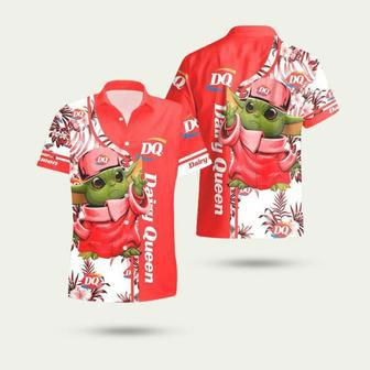 Dairy Queen Baby Yoda Hawaiian Shirt | Newhawaiianshirts