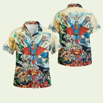 Dc Hero Button Hawaiian Shirt | Newhawaiianshirts AU