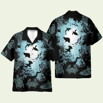 Deep Ocean World Hawaiian Shirt | Newhawaiianshirts CA