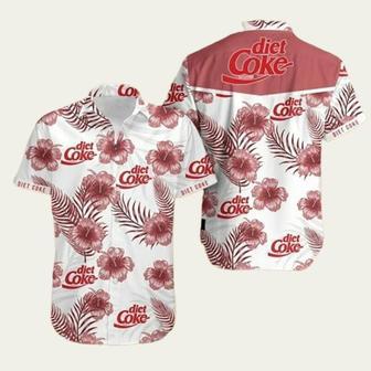 Diet Coke Flower Hawaiian Shirt | Newhawaiianshirts CA