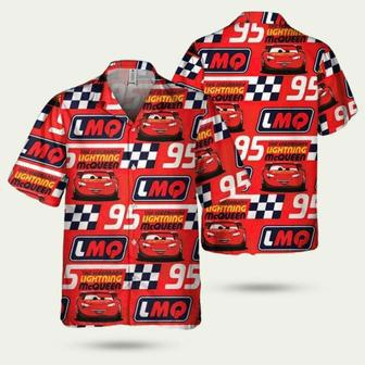 Disney Cars The Legendary Lightning Mcqueen Hawaiian Shirt | Newhawaiianshirts DE