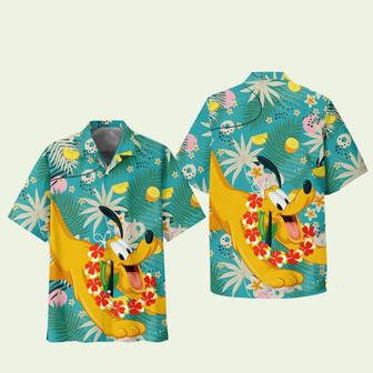 Disney Pluto Dog Ocean Summer Hawaiian Shirt | Newhawaiianshirts DE