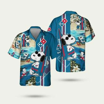 Dominos Pizza Food Beach Hawaiian Shirt | Newhawaiianshirts UK