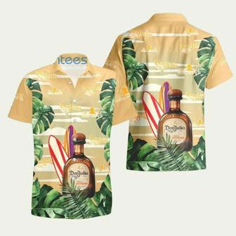 Don Julio Surfboard Lover Tropical Leaf Hawaiian Shirt | Newhawaiianshirts UK