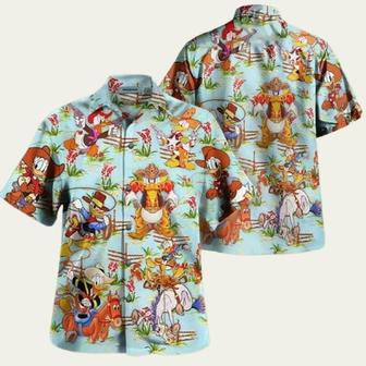 Donald Duck Cowboy Hawaiian Shirt | Newhawaiianshirts AU