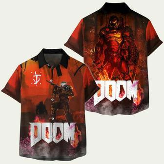 Doom Video Game Hawaiian Shirt | Newhawaiianshirts UK