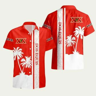 Dos Equis Palm Tree Summer Tropical Hawaiian Shirt | Newhawaiianshirts