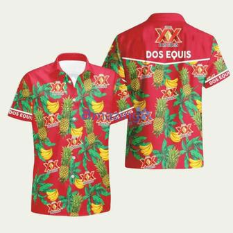 Dos Equis Pineapple Banana Tropical Aloha Hawaiian Shirt | Newhawaiianshirts