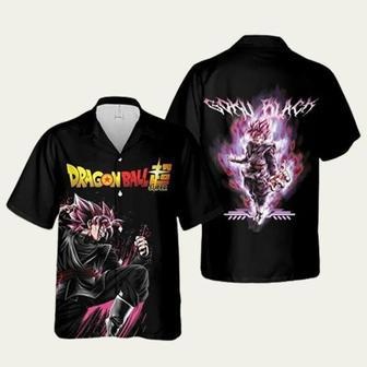 Dragon Ball Son Goku Black Hawaiian Shirt | Newhawaiianshirts DE