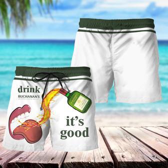 Drink Buchanan's It's Good Swim Trunks | Newhawaiianshirts AU