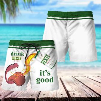 Drink Dixie Beer It's Good Swim Trunks | Newhawaiianshirts AU