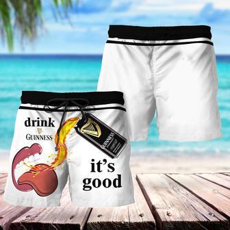 Drink Guinness It's Good Swim Trunks | Newhawaiianshirts AU