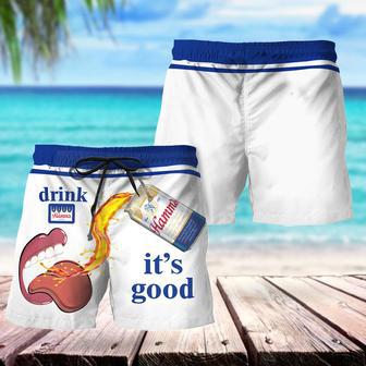 Drink Hamm's Beer It's Good Swim Trunks | Newhawaiianshirts AU