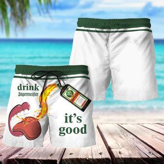 Drink Jagermeister It's Good Swim Trunks | Newhawaiianshirts AU