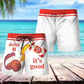 Drink Lone Star It's Good Swim Trunks | Newhawaiianshirts AU