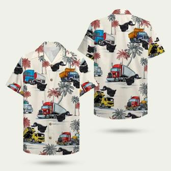 Duck Truck Pattern Hawaiian Shirt | Newhawaiianshirts UK