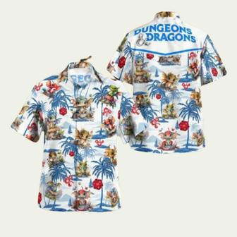 Dungeons Dragons Cute Tropical Combo Hawaiian Shirt | Newhawaiianshirts CA