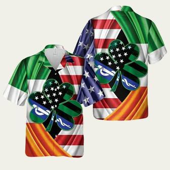 Ems Saint Patricks Day Flag Hawaiian Shirt | Newhawaiianshirts UK