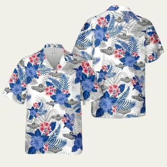 Enlisted Aircrew Master Wings Us Air Force Tropical Hawaiian Shirt | Newhawaiianshirts