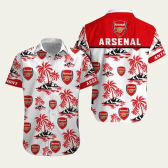 Epl Premier League Arsenal Hawaiian Shirt | Newhawaiianshirts DE