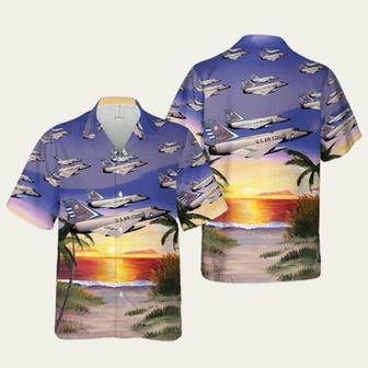 Finnish Air Force British Aerospace Hawk Hawaiian Shirt | Newhawaiianshirts