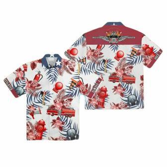 Firefighter Tropical Hawaiian Shirt | Newhawaiianshirts