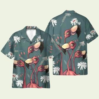 Flamingo Colorful Hawaiian Shirt | Newhawaiianshirts AU