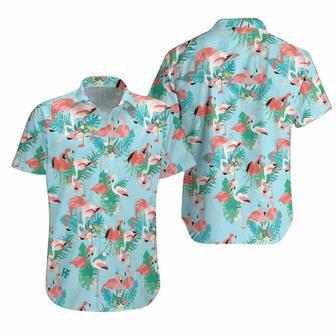 Flamingo Couple Flamingo Hawaiian Shirt | Newhawaiianshirts AU