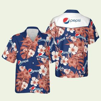 Floral Pepsi Drink Summer Vacation Hawaiian Shirt | Newhawaiianshirts UK