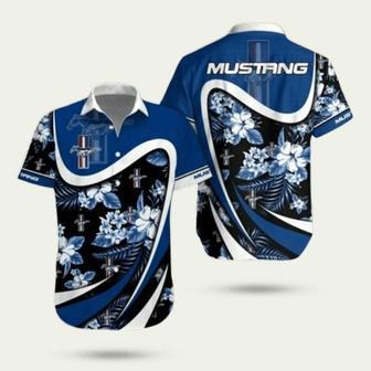 Ford Mustang Flower Summerhawaiian Shirt | Newhawaiianshirts UK