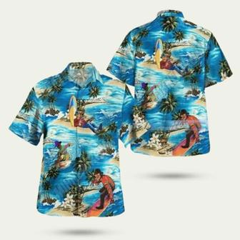 Freddy Krueger Surfing Tropical Hawaiian Shirt | Newhawaiianshirts DE