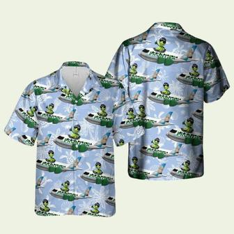 Frontier Airlines Turtle On Airbus Hawaiian Shirt | Newhawaiianshirts DE