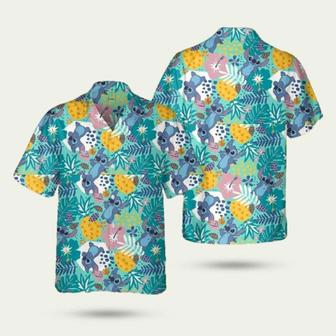 Funny Stitch Hawaii Beach Hawaiian Shirt | Newhawaiianshirts AU