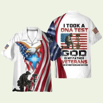 God Jesus Is My Father Veterans Are My Brothers And Sisters Us Hawaiian Shirt | Newhawaiianshirts DE