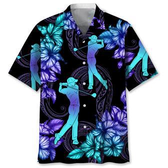 Golf Tropical Shirt Hawaiian Shirt Summer Gifts | Newhawaiianshirts UK