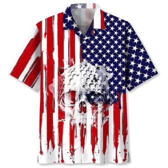 Golf Usa Flag Hawaiian Shirt Summer Gifts | Newhawaiianshirts UK