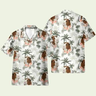 Guinea Pig Tropical Vintage Pattern Hawaiian Shirt | Newhawaiianshirts