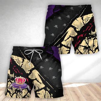 Halftone Crown Royal Swim Trunks | Newhawaiianshirts DE