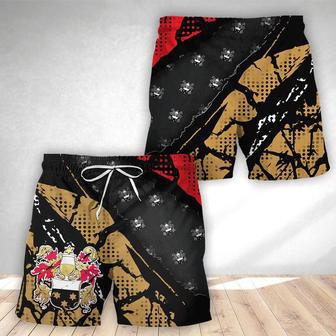 Halftone Duvel Swim Trunks | Newhawaiianshirts CA