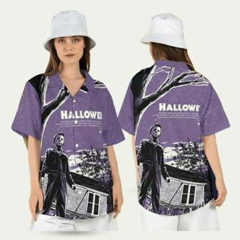 Halloween Michael Myers Scary Movie Hawaiian Shirt | Newhawaiianshirts CA