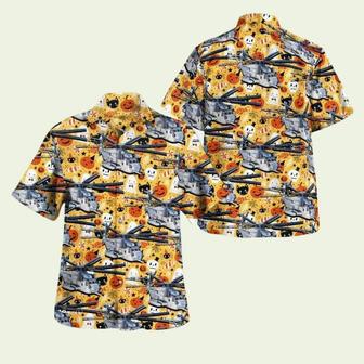 Halloween Sikorsky Ch Super Stallion Hawaiian Shirt | Newhawaiianshirts AU